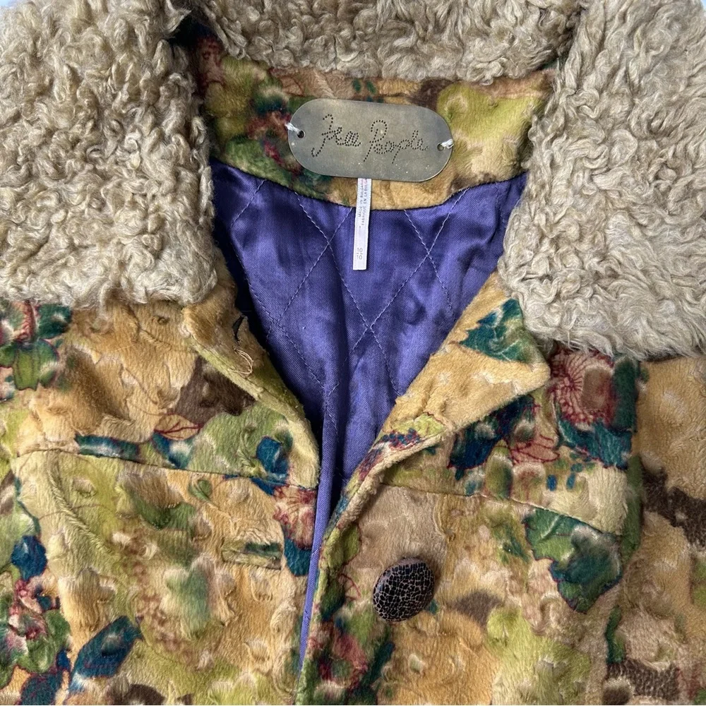 Free People Floral Dotted Coat - Picture 8 of 9